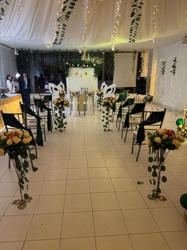 Montaje de matrimonio en Eventos Channel